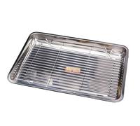 Rimmed Baking Sheet - Non-Stick Sheet Pan, Durable Aluminum Construction, Even Heat Cooking | Cookie Fruit Vegetable Meat Bread Cake Kitchen Home Apartment BBQ Grilling Baking Tool