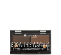Rimmel Brow This Way Eyebrow Kit (Various Shade) - 003 Dark Brown