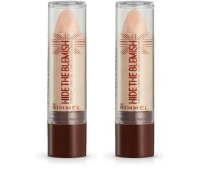 Rimmel esconder la mancha Corrector enrojecimiento contra, Golden Beige (Paquete de 2)