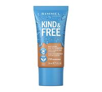 Rimmel Kind & Free Base de Maquillaje, Tono 210 Golden Beige, 30 ml