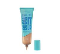 Rimmel Kind & Free Glow It Up - Base hidratante con vitamina E, #200 Soft Beige, 30 ml