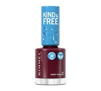 Rimmel Kind & Free Laca de Uñas, Tono 157 Berry Opulence, 8 ml