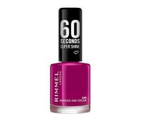 Rimmel London 60 Seconds Super Shine Esmalte de Uñas, Berries And Cream 340