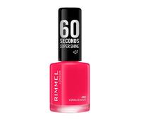 Rimmel London 60 Seconds Super Shine Esmalte de Uñas, Coralicious 430