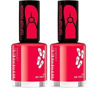 Rimmel London 60 Seconds Super Shine Esmalte de Uñas (Paquete de 2)