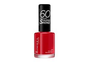 Rimmel London 60 Seconds Super Shine Nail Polish 310-Double Decker Red 8ml