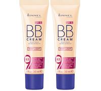 Rimmel London | Base de maquillaje BB cream Perfección 9 en 1 (Paquete de 2)