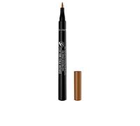Rimmel London Brow Pro Micro 24HR Bolígrafo de precisión con punta de fieltro, color rubio, 1 ml