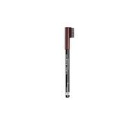 Rimmel London Brow This Way Cejas de cejas Professticas Cepillo incorporado altamente pigmentado 001 Dark Brown 0.05oz