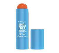 Rimmel London Kind & Free 004 Tangerine Dream Multi-Stick para mejillas y labios, color hidratante modulable, f rmula vegana, f rmula limpia, 0.1