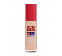 Rimmel London Lasting Finish 35 Hour 010 Rose Ivory Base de maquillaje de larga duración, hidratante, fórmula vegana, cobertura completa, 30 ml