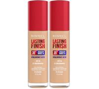 Rimmel London, Lasting Finish, Base de maquillaje, 070 - Sesame, 30ml (Paquete de 2)