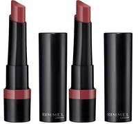 Rimmel London Lasting Finish Extreme Matte lipstick, barra de labios, tono 160-21 g (Paquete de 2)