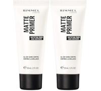 Rimmel London Lasting Matte Primer, 30 ml (Paquete de 2)