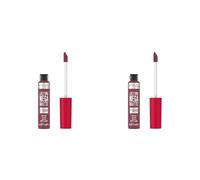Rimmel London, Lasting Mega Matte, Labial fijo, 900, Ravishing Rose, 7.4 ml (Paquete de 2)