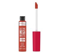 Rimmel London, Lasting Mega Matte, Labial fijo, 920, Scarlet Flames, 7.4 ml