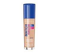 Rimmel London Match Perfection Base de maquillaje, 201 Classic Beige, 30 ml