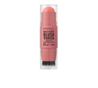 Rimmel London Multitasker Blush 'N' Brush Stick | Colorete | Tono 100 COTTON CANDY| 8g