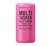 Rimmel London Multitasker Jelly Crush | Colorete y pintalabios en stick | Tono Red Pepper 150 | Sabor a fresa | Fórmula ligera | 8.5g
