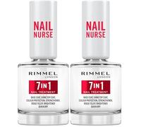 Rimmel London, Nail Care, Multi Benefit 7 in 1, Tratamiento de uñas, 12 ml (Paquete de 2)
