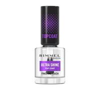 Rimmel London, Nail Care, Ultra Shine Top Coat, Tratamiento de uñas, 12 ml