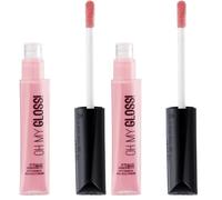 Rimmel London Oh My Gloss Brillo de Labios Tono 160 Stay My Rose - 6.5 ml (Paquete de 2)