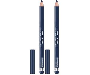Rimmel London | Soft Kohl Kajal Profesional Eye Liner Lápiz | Denim Blue (Paquete de 2)
