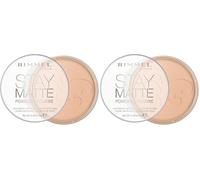 Rimmel London Stay Matte Powder Polvos de maquillaje Tono 5-14 gr (Paquete de 2)