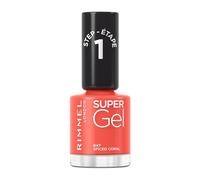 Rimmel London, Super Gel, Esmalte de uñas, 047 Spiced Coral, 12 ml