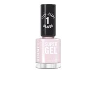 Rimmel London Super Gel Nail Polish 105-Pink Glazed 12ml