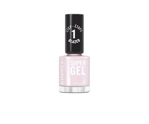 Rimmel London Super Gel Nail Polish Nr 105-Pink Glazed 12 ml