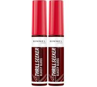 Rimmel London, Thrill Seeker Glassy Gloss Brillo de Labios Frosted Berry 750 10ml (Paquete de 2)