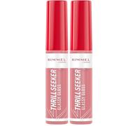 Rimmel London, Thrill Seeker Glassy Gloss Brillo de Labios Sprinkled Sugar 700 10ml (Paquete de 2)
