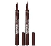 Rimmel London Wonder Ink Delineador de Ojos 002 Spiced Chestnut 1ml (Paquete de 2)