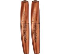 Rimmel London Wonderfull Argan Oil Máscara de Pestañas Tono Black - 11 ml (Paquete de 2)