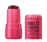 Rimmel Multi-Tasker Jelly Crush Colorete 150 Red Pepper | Colorete y tinte labial 2 en 1 en gel con niacinamida, color intenso y modulable, sensación refrescante, hidratación duradera