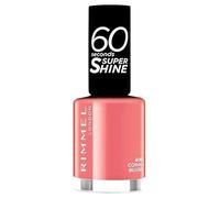 Rimmel Nail Polish 60 Seconds Flip Flop Fashion 406 Coral Blush Lakier do paznokci 8ml