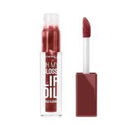 Rimmel Oh My Gloss! Aceite Labial Hidratante 008 Deep Cherry | Brillo radiante, color translúcido, con vitamina E y aceites de coco, semilla de frambuesa y maracuyá, no pegajoso, vegano.