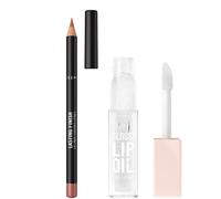 Rimmel Oh My Gloss! Lip Oil & Lasting Finish Lip Bundle (Various Shades) - 000 Clear Cloud