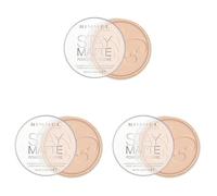 Rimmel Stay Matte Polvos compacto - 003 Peach Glow x1 (Paquete de 3)
