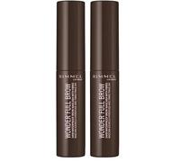 Rimmel Wonder'full 24Hr Brow Mascara 4.5ml, oscuro (Paquete de 2)