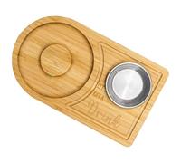 Rimmer de de cóctel - Tablero de borde de margarita de madera, ayuda a base de hierbas para lima, sal, azúcar y especias, elegante accesorio de barbería | Perfecto para el hogar, restaurante