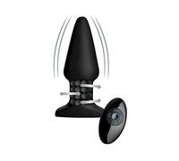 Rimmers Vibradores Anales y Próstata Masajeador de Silicona 8 Modos de Vibración Recargable y Impermeable con Control Remoto - 562 gr