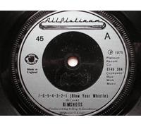 Rimshots 7654321 Blow Your Whistle 7" All Platinum 6146304 EX 1975
