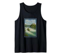 Rin Falls Suiza 50's Vintage Travel Post Art Graphic Camiseta sin Mangas