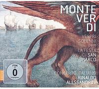 Rinaldo Alessandrini, Concerto - Vespri Solenni Per La Festa Di San Marco (C.Monteverdi)