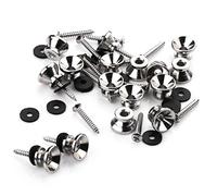rinastore 2 unidades Metal correa Cerraduras y botones straplocks tornillos de montaje con correa para sistema