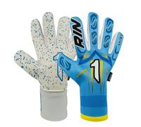 Rinat Guantes de Portero Aries X AS Junior, Azul, Talla 4