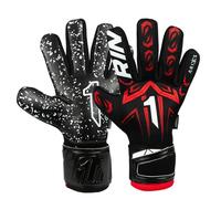 Rinat Guantes de Portero Aries X AS Junior, Negro, Talla 5