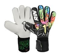 Rinat Guante de Portero Asimetrik Turf, Negro, Unisex Adulto